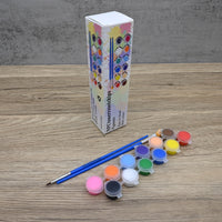 NPCtonerresetchips Professional Artist Pigments Set 12 Pure Color Pigments for Painting Mixed Media Art and Crafts