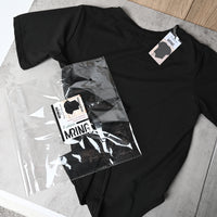 MRING Women's Classic Black T-Shirt Soft Breathable Essential Tee for Everyday Wear