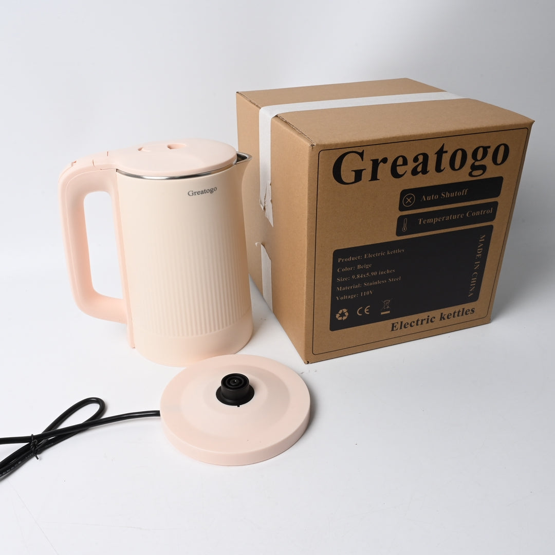 Greatogo Premium Stainless Steel Electric Kettles For Modern Kitchen Brewing And Hot Beverage Preparation