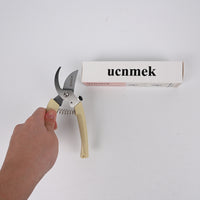 ucnmek Professional Curved Gardening Scissors Ergonomic Pruning Shears Gardening Scissors for Precision Trimming
