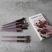 TINTAShift Professional Cosmetic Brushes Set Soft Synthetic Makeup Brushes for Flawless Application