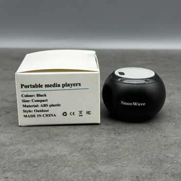 SnooWave Wireless Portable Media Players Mini Bluetooth Speaker System Premium Sound Quality Audio Device