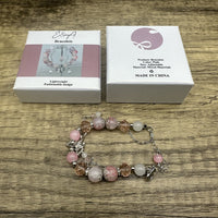 E&A Cute Cartoon Bow Bracelets - Adorable Pink Accessory for Everyday Wear