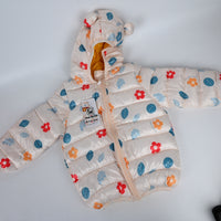 FRAN WILLOR Warm Winter Down Coats for Babies and Toddlers Soft Lightweight Hooded Puffer Coat