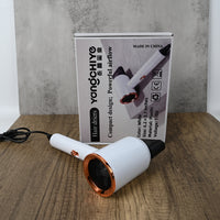 永昌玺业 YONGCHIYE Hair Driers White Ionic Hair Dryer High Airflow Heat Protection Negative Ion for Home Student and Dorm Use