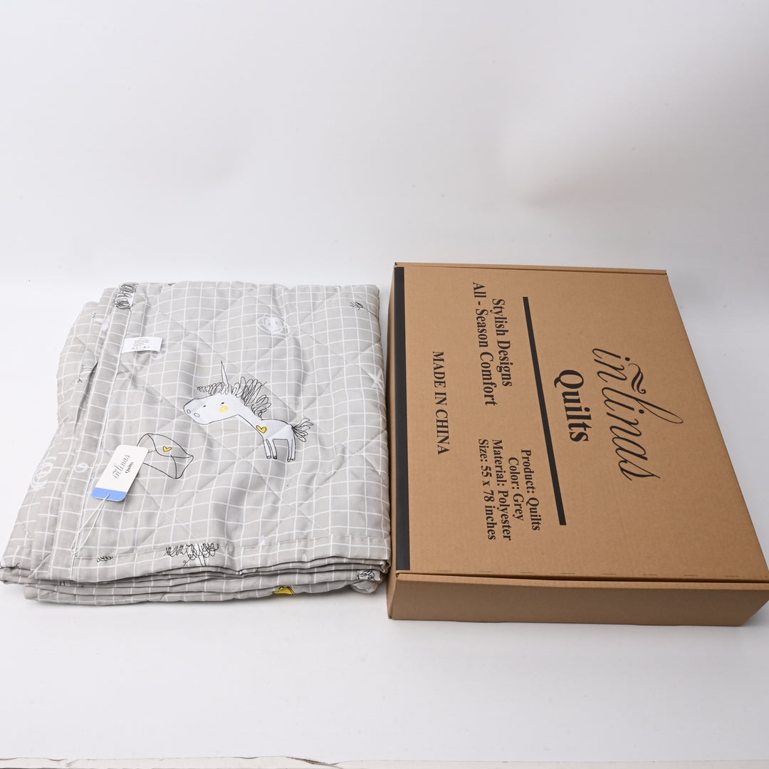 INLINAS Premium Comfort Quilts - All-Season Luxury Bedding Collection for Modern Sleep Comfort