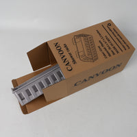 CANVOON Shower Racks Gray Adhesive Bathroom Shelf No Drill Storage for Toiletries