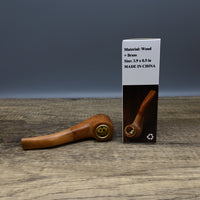 Premium Wooden Tobacco Pipes Handcrafted Briar Wood Smooth Smoking Experience