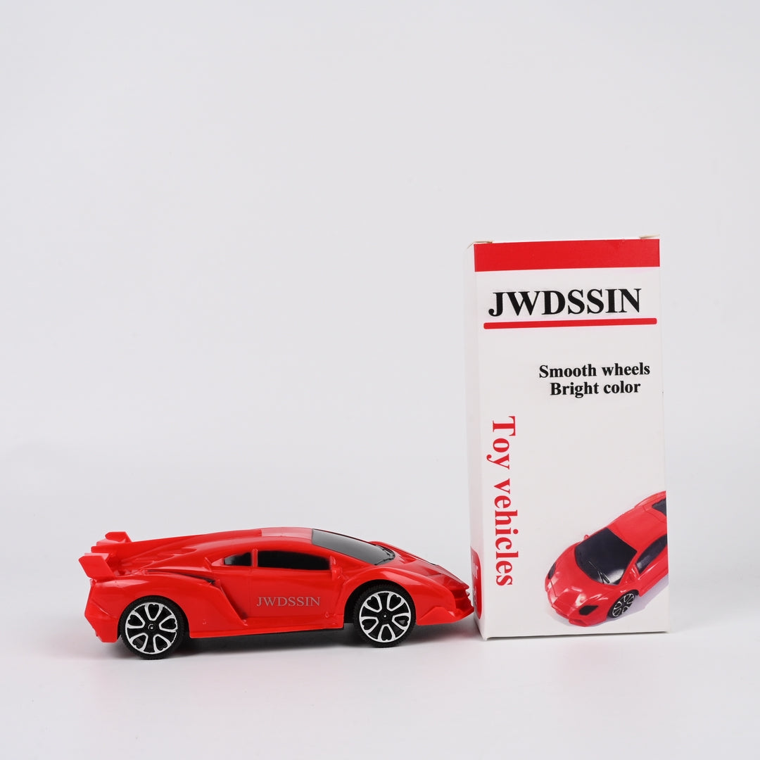 JWDSSIN Premium Red Die-Cast Toy Vehicles Collector's Edition Scale Model Car
