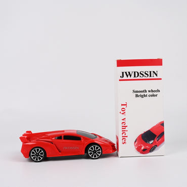 JWDSSIN Premium Red Die-Cast Toy Vehicles Collector's Edition Scale Model Car