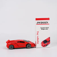 JWDSSIN Premium Red Die-Cast Toy Vehicles Collector's Edition Scale Model Car