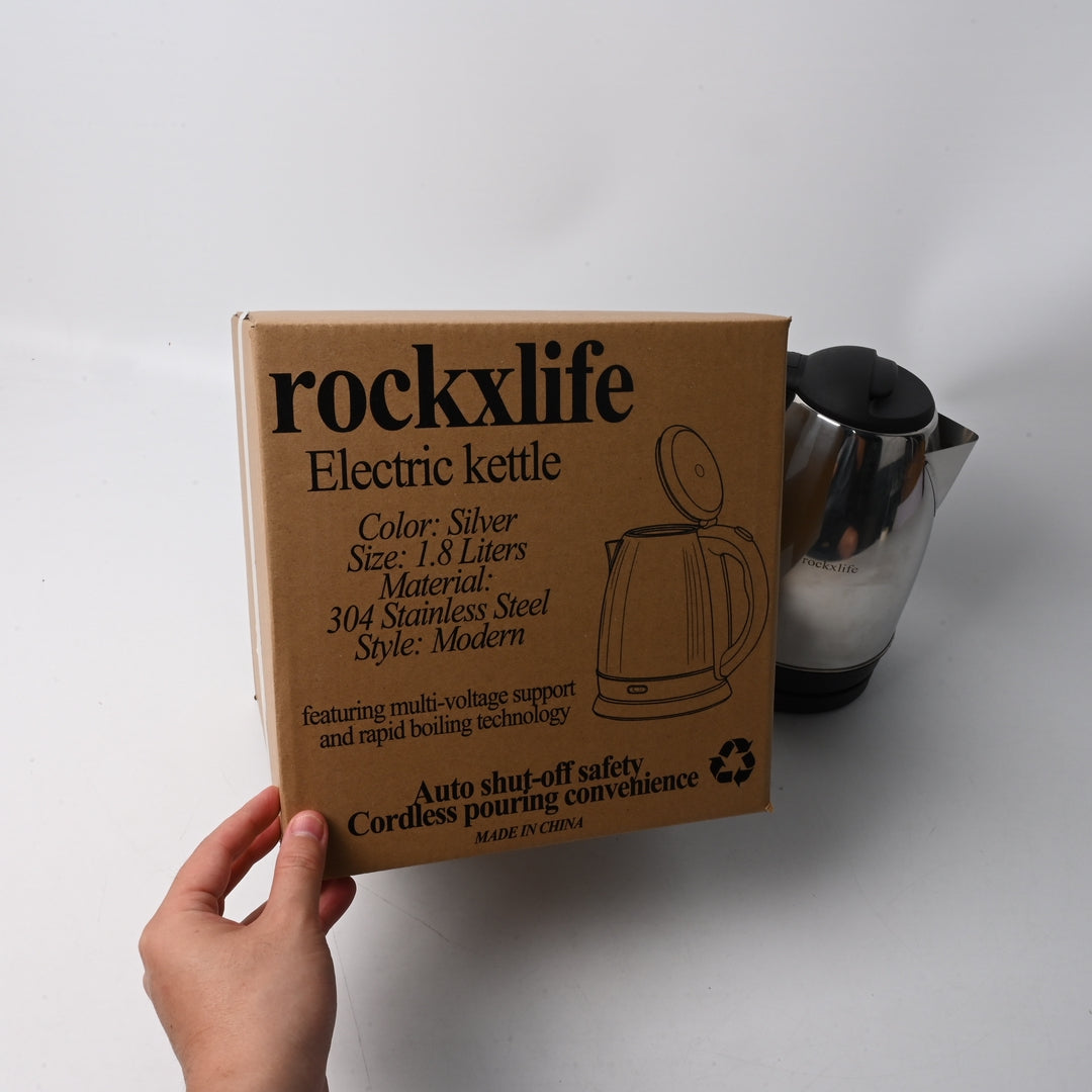 rockxlife Electric Kettles Fast Boiling Electric Tea Kettles with Auto Shutoff Cordless Modern Electric Water Kettles