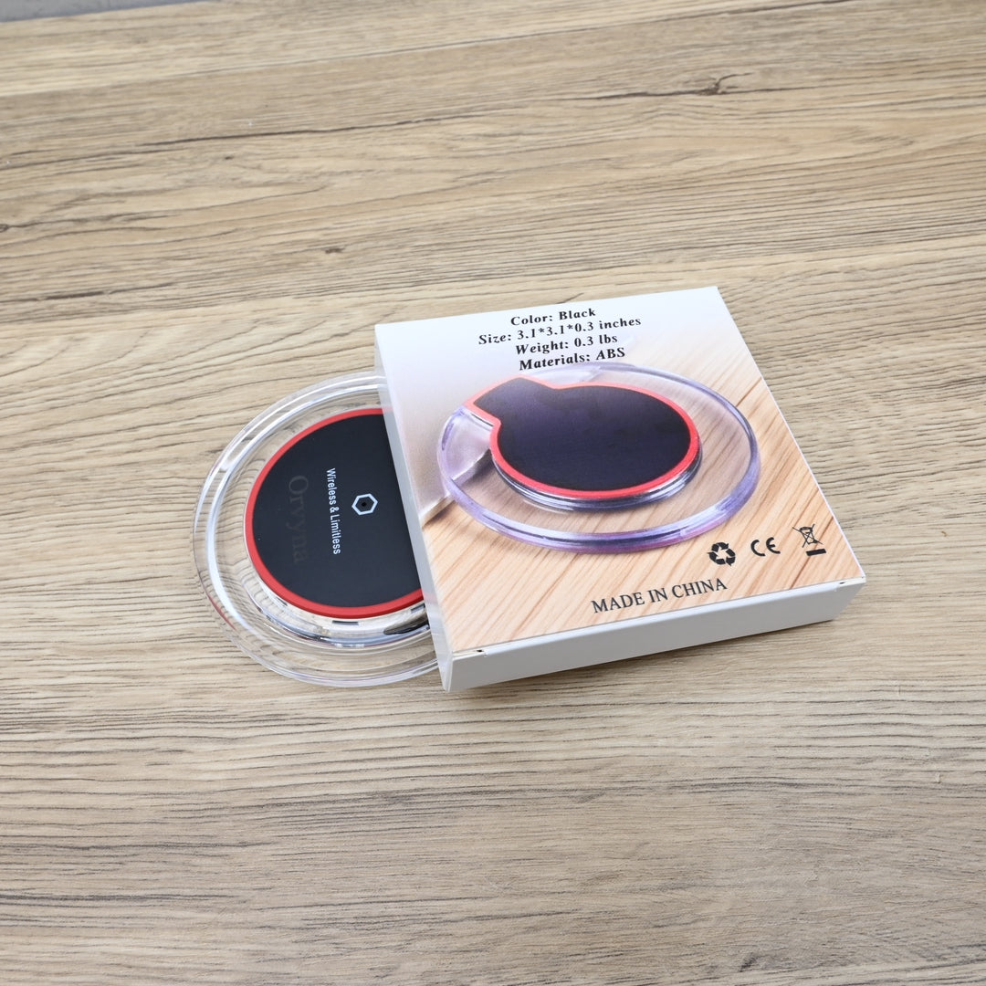 Orvyna Wireless Chargers: Ultra-Slim 15W Magnetic Fast-Charging Pad with Qi Technology