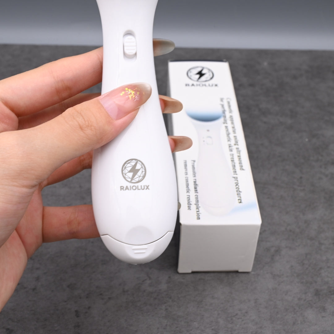 RAIOLUX Cosmetic Apparatus Using Ultrasound for Performing Aesthetic Skin Treatment Procedures Professional Sonic Facial Cleansing Device Deep Pore Cleanser Beauty Machine