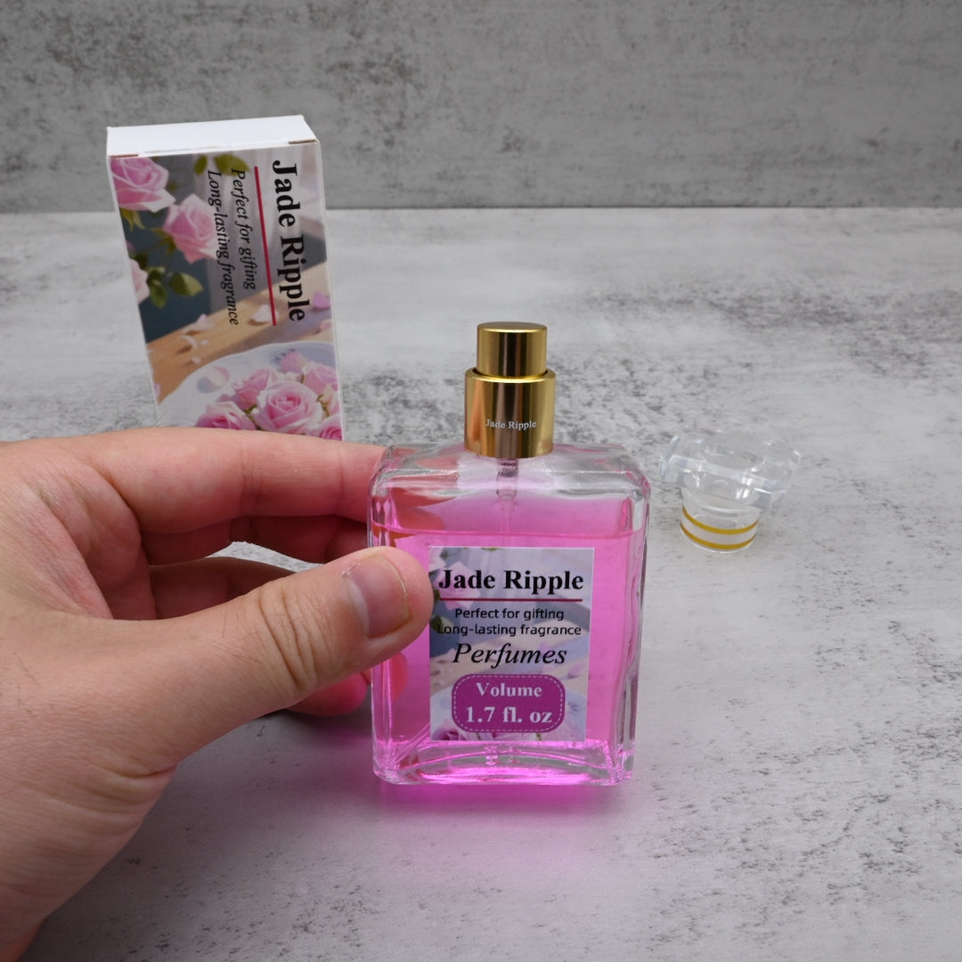 Jade Ripple Elegant Pink Perfumes Collection - Timeless Floral Fragrance For Women