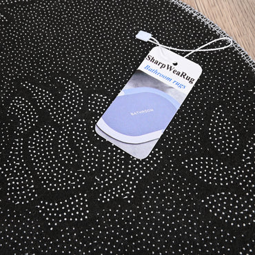 SharpWeaRug Soft Bathroom Rugs Absorbent & Non-Slip Carpet Mats for Bathroom & Indoor Use
