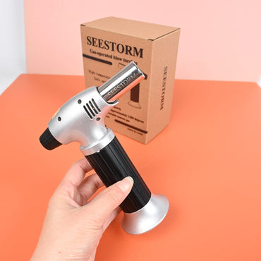 SEESTORM High-Temperature Gas-Operated Blow Torches for Metal Repair Welding Gun for Copper, Aluminum, Iron and DIY Projects