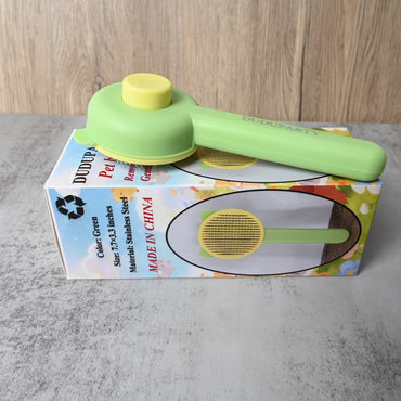 DUDUPARTY Cat Pet Grooming Brush Stainless Steel Hair Removal Comb for Cats