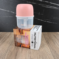 NUTRITIONAL FACTORS Mini Electric Food Chopper Plastic Body Stainless Steel Blades for Dicing Mincing Slicing