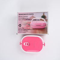 MSHZHZZUOZIX Bento Boxes Plastic Lunch Container Adult Meal Prep Storage Compartments