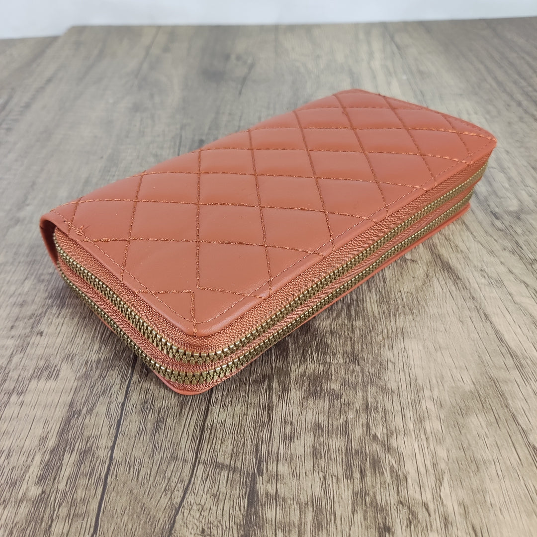 Legrape Women's Wallet, Brown PU Leather, 7.4 x 4.5 x 1.7 inches