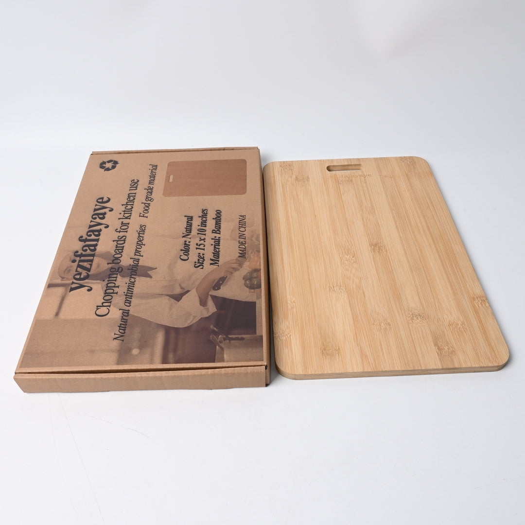 yezifafayaye Natural Bamboo Chopping Boards For Kitchen Use Premium Wooden Cutting Board