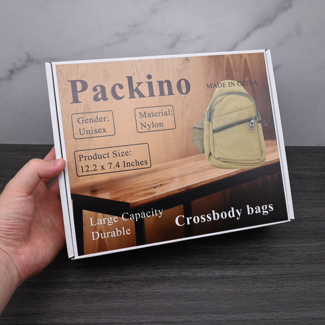 Packino Premium Crossbody Bags Multi-purpose Fashion Shoulder Purse for Women & Men