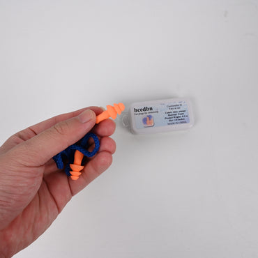 hcedbn Waterproof Swimming Ear Plugs Soft Foam Ear Plugs for Swimming with Custom Comfort Fit
