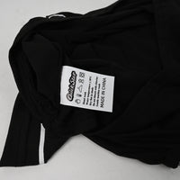 QuickStar Tops as Clothing Black Short Sleeve Top Breathable Fabric Comfortable Fit for Everyday Wear