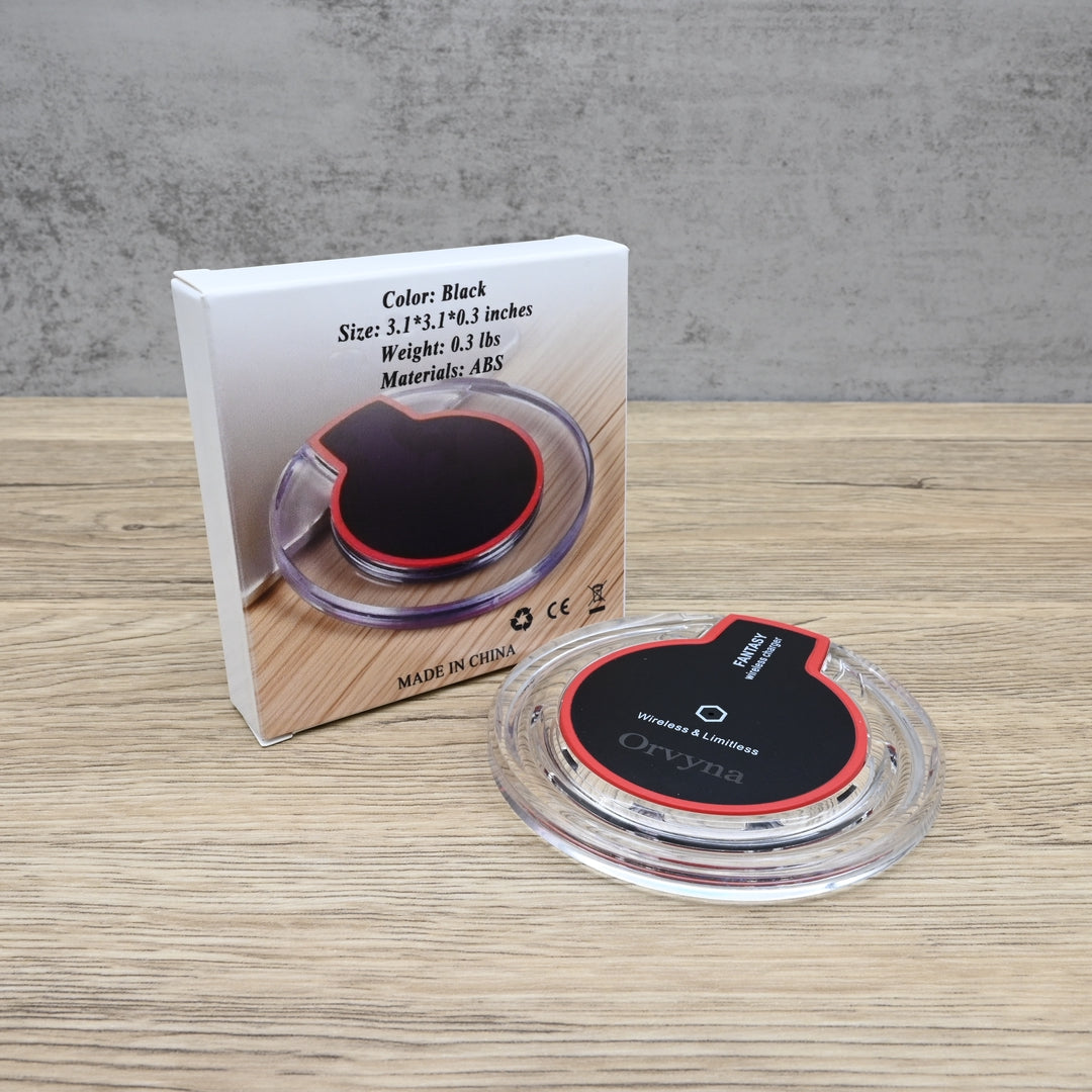 Orvyna Wireless Chargers: Ultra-Slim 15W Magnetic Fast-Charging Pad with Qi Technology