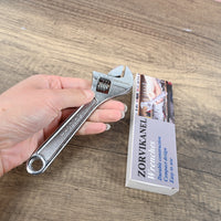ZORVIKANEL 6-Inch Mini Wrench Compact Adjustable Wrench for Tight Spaces, Durable Tool for DIY & Repairs