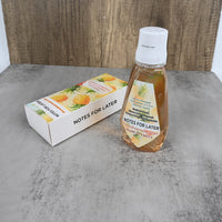 NOTES FOR LATER Fresh Pineapple Flavor Non-Medicated Mouth Washes - Fluoride & Probiotic Oral Rinse for Daily Fresh Breath & Healthy Teeth