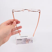 Xkhfpo Student Blue Light Blocking Glasses Korean Style Anti-Blue Light Optical Eye Glasses