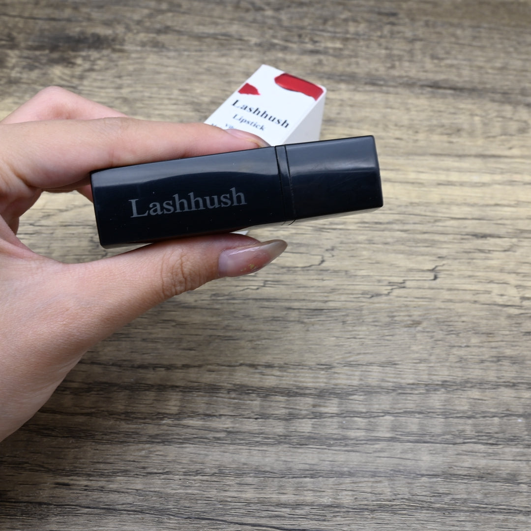 Lashhush Professional Matte Lipstick Cherry Red Color Premium Long Lasting Moisturizing Lipstick for All Day Wear