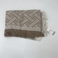 ZibZorp Cozy Medium Blanket with Fringe – Soft Cotton for Stylish Comfort and Versatile Use