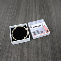 Lphnsjw Bangles Twisted Bangle Bracelet Elegant Durable Versatile Style for Casual and Formal Occasions