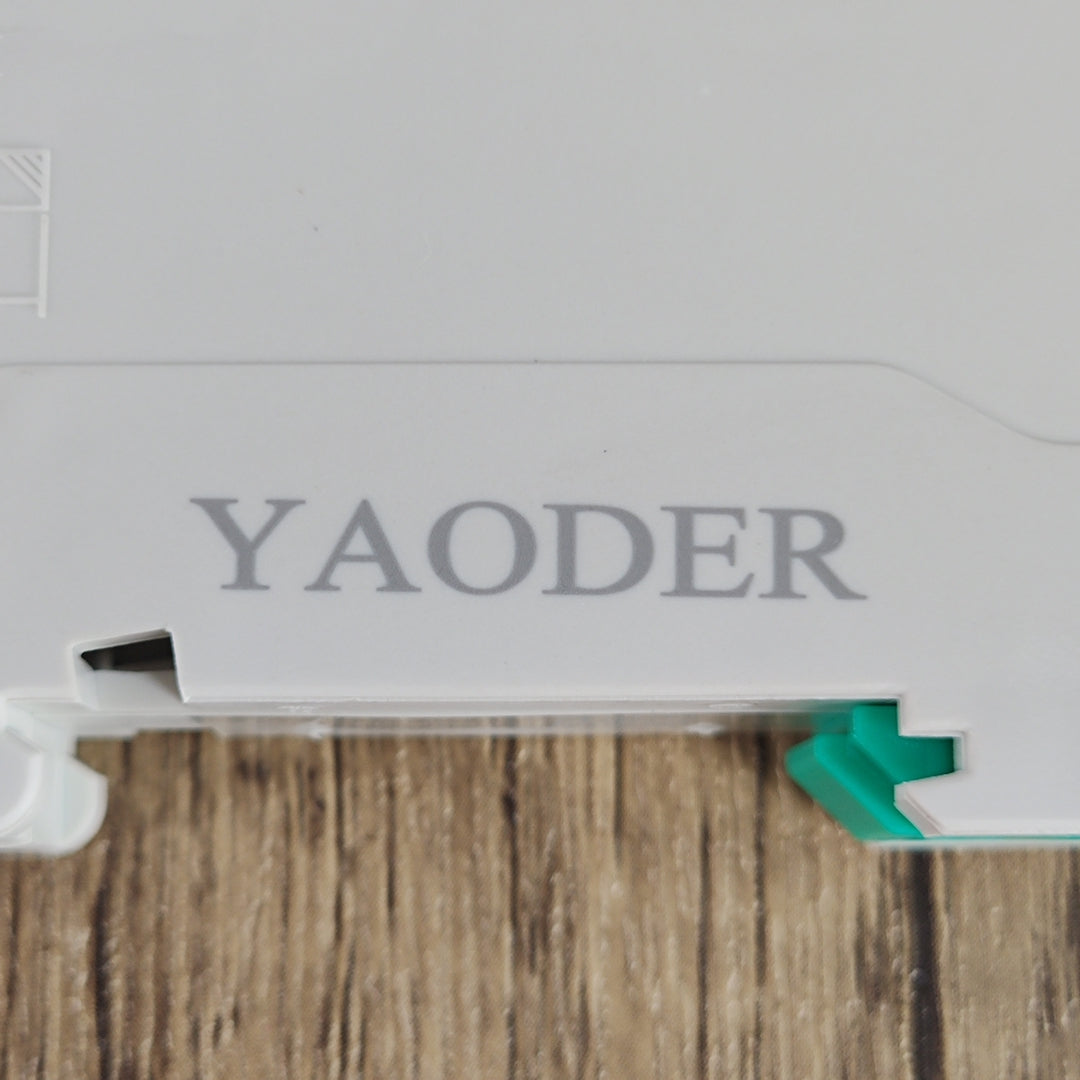 YAODER Compact White Circuit Breakers - Standard Style with Overload