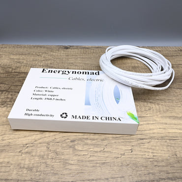 Energynomad Professional Cables, Electric - Heavy-Duty Power & Data Cables, Electric with Industrial-Grade Copper Core for Commercial & Industrial Applications