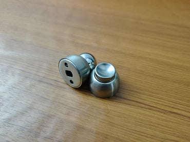 MfhdgXAvs Magnetic cabinet door catches stainless steel super strong magnetic door suction household door bathroom door suction/bedroom door suction short section door suction anti-collision.