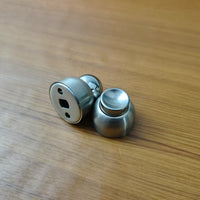 MfhdgXAvs Magnetic cabinet door catches stainless steel super strong magnetic door suction household door bathroom door suction/bedroom door suction short section door suction anti-collision.