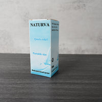 NATURVA Medicated Throat Spray – Fast-Acting Relief for Sore Throat, 4.06 fl oz