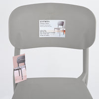 LUCKIIA Dining Chairs - Thickened Modern Kitchen Chairs with Backrest for Home & Commercial Use
