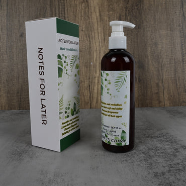 NOTES FOR LATER Essential Oil Fragrance Conditioner Nourishing & Revitalizing Hair Conditioner for All Hair Types