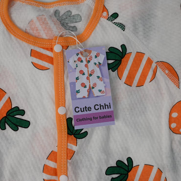 Cute Chhi Clothing for Babies Soft Cotton Baby Outfit Unisex Cozy Easy to Wear