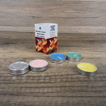NOTES FOR LATER Tea Light Candles Unscented Decorative Tea Light Candles for Home Wedding