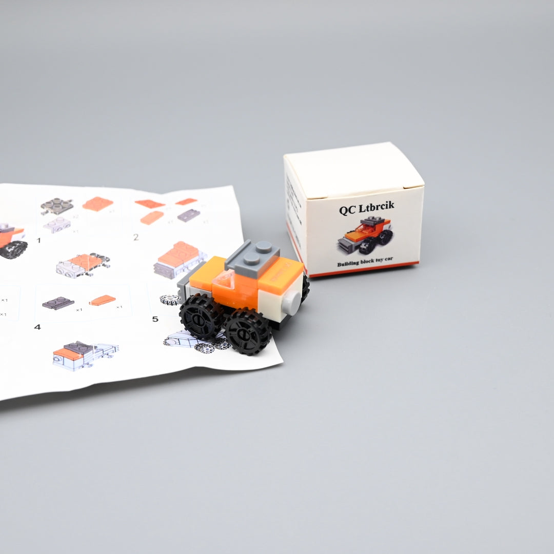 QC Ltbrcik Building Block Toy Car - Compatible LEGO City Car for Creative Play and Imaginative Building