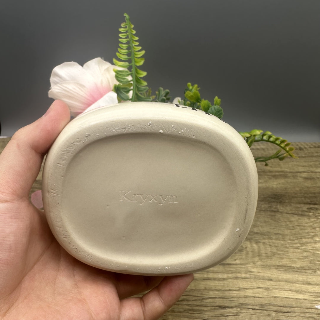 Kryxyn Artificial Flower Arrangements in Containers - Artificial Peony & Hydrangea Silk Flower Arrangement in Ceramic Pot