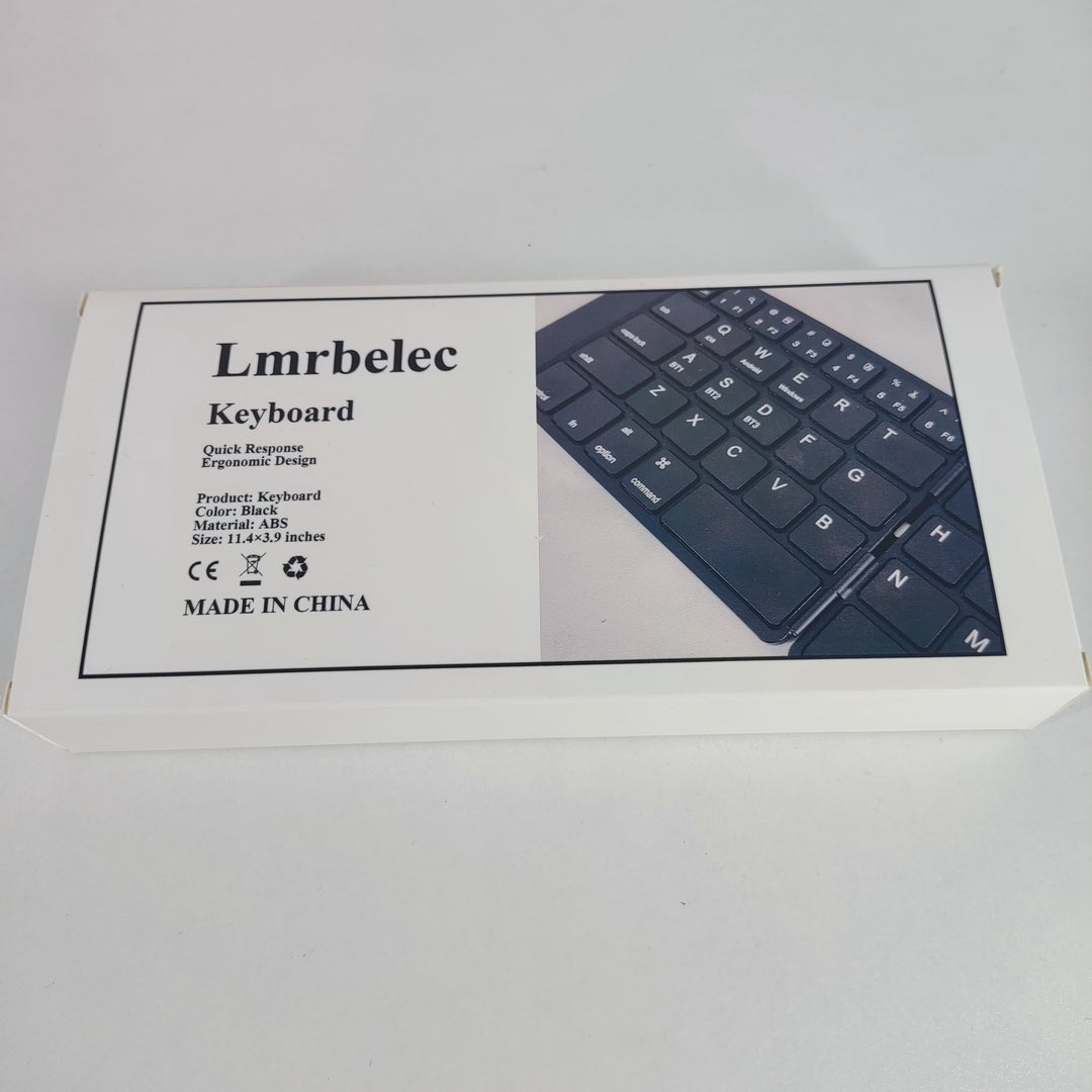 Lmrbelec Wireless Keyboard and Mouse Set - Sleek and Portable Solution for On-the-Go Typing