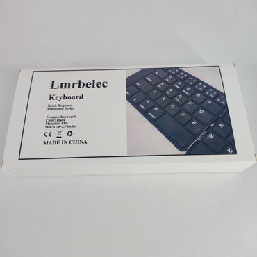 Lmrbelec Wireless Keyboard and Mouse Set - Sleek and Portable Solution for On-the-Go Typing