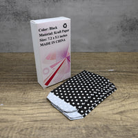 Vanwalk Paper Bags for Packaging Black Kraft Paper Bags with Sturdy Handles for Gifts Retail and Party Favors